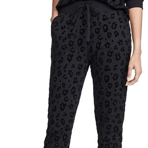 Animal Flocked Jogger